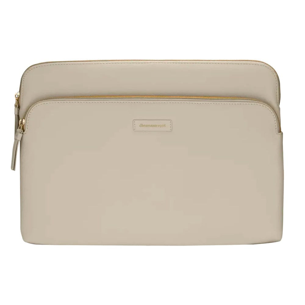 dbramante1928 Paris Plus MacBook 14" (34 x 24,5 x 25 CM) Ægte Læder Sleeve - Sand Dune