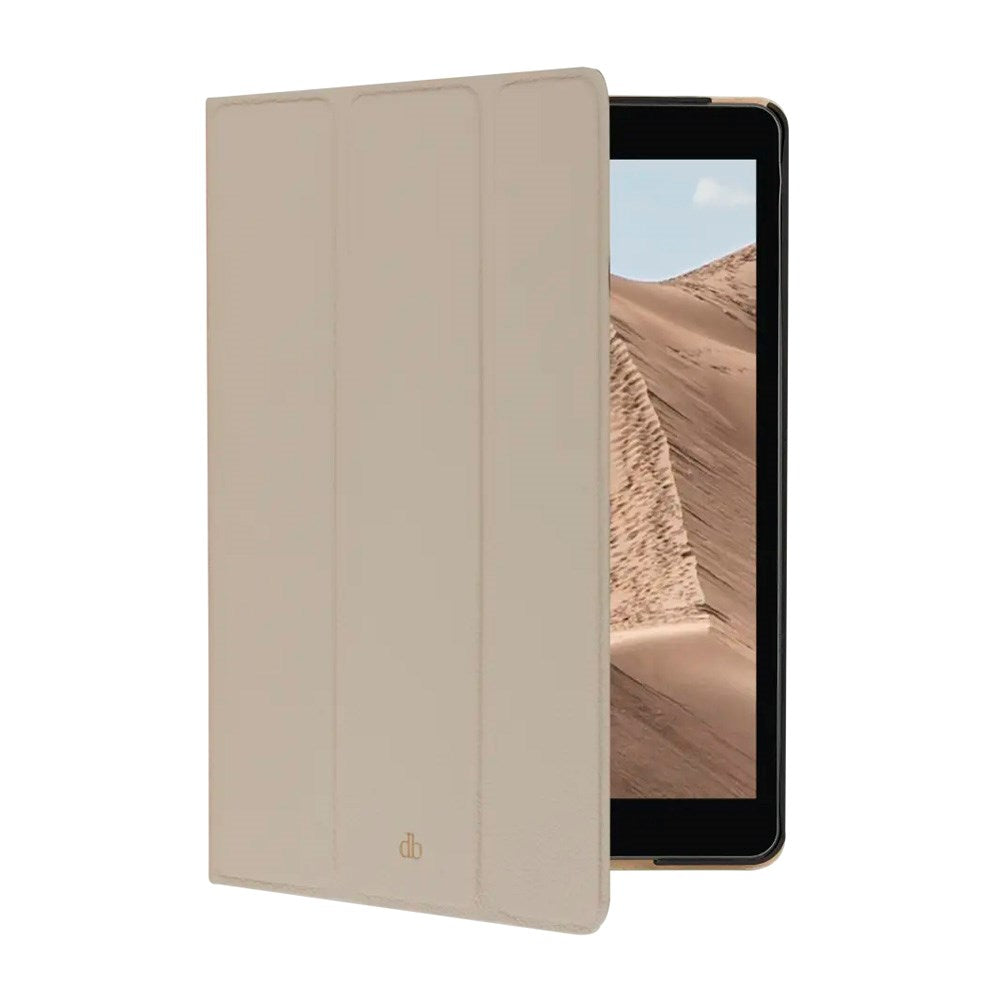 iPad 10.2" (2021 / 2020 / 2019) dbramante1928 Milan Äkta Läder Fodral - Sand Dune