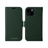 iPhone 15 Plus dbramante1928 New York 2-i-1 Äkta Läder Flip Fodral - Evergreen