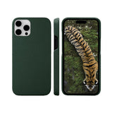 iPhone 15 Pro Max dbramante1928 New York 2-i-1 Äkta Läder Flip Fodral - Evergreen