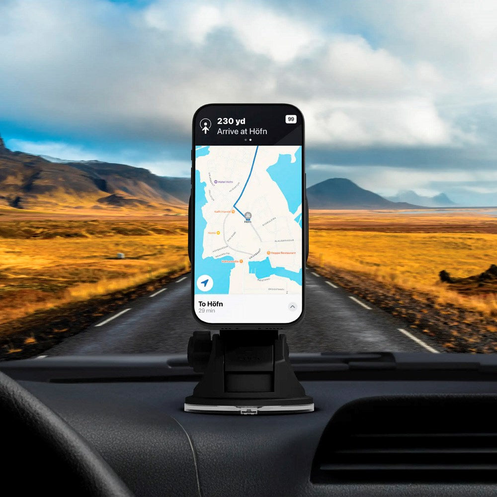 dbramante1928 Magnetisk Mobilhållare för Bil - Sugkopp - Svart