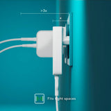 dbramante1928 Slim Väggladdare m. 1x USB-C 45W & 1x USB-A 30W - Vit