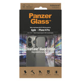 iPhone 14 Pro PanzerGlass ClearCase Skal - Antibakteriellt - Svart Kant