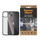 iPhone 14 Plus PanzerGlass ClearCase Skal - Antibakteriellt - Svart Kant