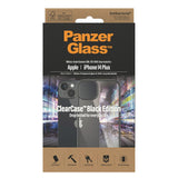 iPhone 14 Plus PanzerGlass ClearCase Skal - Antibakteriellt - Svart Kant