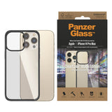 iPhone 14 Pro Max PanzerGlass ClearCase Skal - Antibakteriellt - Svart Kant