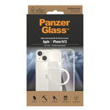 iPhone 14/13 PanzerGlass HardCase Skal - Antibakteriellt - MagSafe-kompatibelt - Transparent