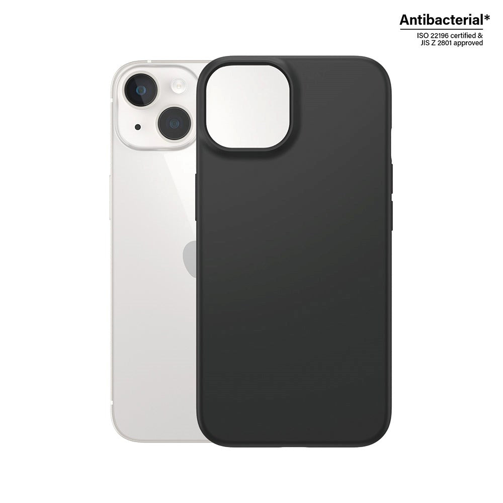 iPhone 14/13 PanzerGlass Biodegradable Case - Biologiskt Nedbrytbart Skal - 100% Växtbaserat - Svart