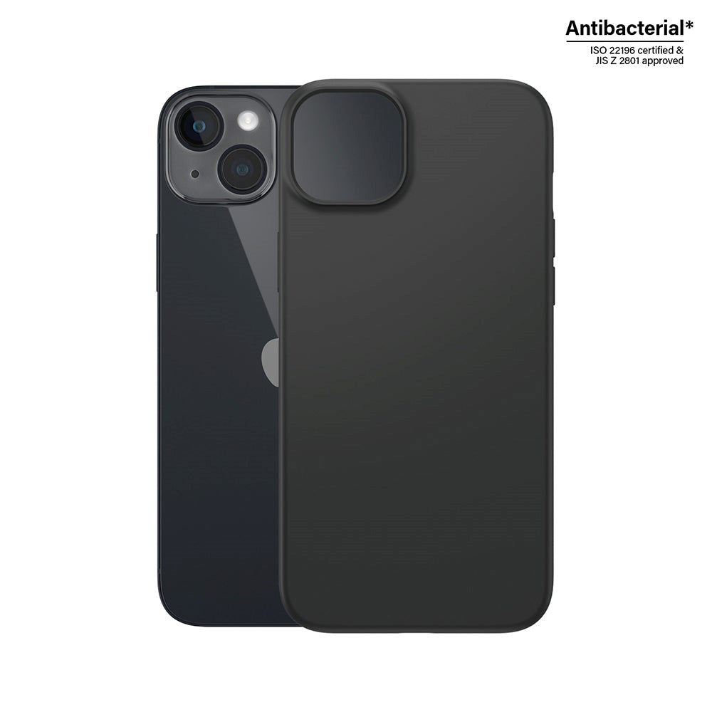 iPhone 14 Plus PanzerGlass Biodegradable Case - Biologiskt Nedbrytbart Skal - 100% Växtbaserat - Svart