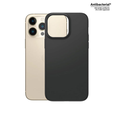 iPhone 14 Pro Max PanzerGlass Biodegradable Case - Biologiskt Nedbrytbart Skal - 100% Växtbaserat - Svart