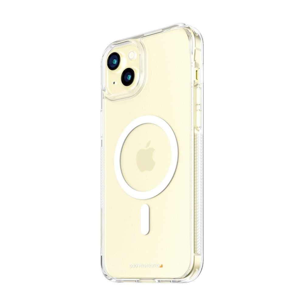 iPhone 15 Plus Skal PanzerGlass D3O® Bio HardCase  - MagSafe Kompatibelt - Transparent - (DEMO)