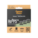 Samsung Galaxy A55 (5G) PanzerGlass Hoops - Kameraskydd - Genomskinlig / Svart