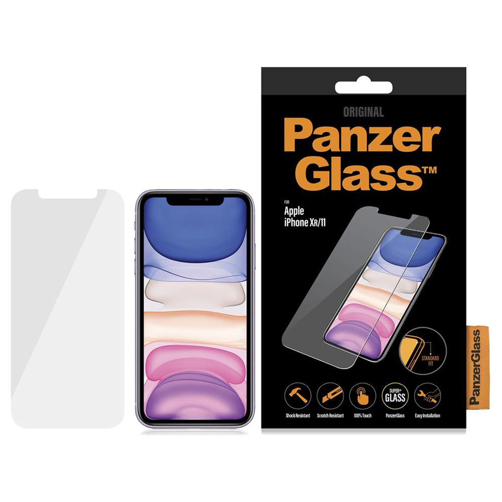 iPhone 11 / XR PanzerGlass Standard Fit Skärmskydd - Transparent