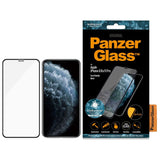 iPhone 11 Pro / XS / X PanzerGlass Skärmskydd - Skalvänligt - Svart