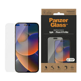 iPhone 14 Pro Max PanzerGlass Classic Fit Skärmskydd - Antibakteriellt - Platinum Strength - Transparent