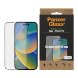 iPhone 14 Pro PanzerGlass Ultra Wide Fit Skärmskydd - Antibakteriellt - Diamond Strength - Transparent