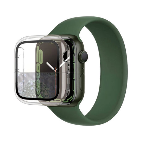 Apple Watch 7/8/9 (41mm) PanzerGlass Full Body Protection Skal m. Inbyggt Skärmskydd - Antibakteriellt - Transparent