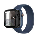 Apple Watch 7/8/9 (45mm) PanzerGlass Full Body Protection Skal m. Inbyggt Skärmskydd - Antibakteriellt - Svart