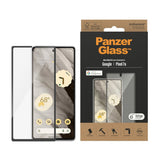 Google Pixel 7A PanzerGlass Ultra Wide Fit Skärmskyddsglas - Platinum Strength - Svart Kant