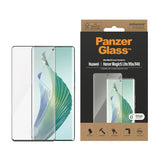 Honor Magic5 Lite PanzerGlass Ultra Wide Fit Skärmskyddsglas - Platinum Strength - Svart Kant