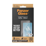 OnePlus 12R PanzerGlass Ultra Wide Fit Re:fresh Skärmskydd - Platinum Strength - Svart Kant