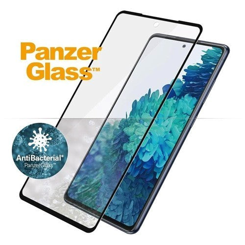 Samsung Galaxy S20 Fe / S20 Fe (5G) PanzerGlass Antibakteriellt skärmskydd - Skalvänligt - Svart