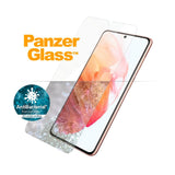 Samsung Galaxy S21 PanzerGlass Skärmskydd - Antibakteriellt - Edge-to-edge - Ultrasonic Fingerprint - Skalvänligt