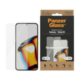 Samsung Galaxy S23 PanzerGlass AntiBacterial Ultra-Wide Fit Skärmskydd - EasyAligner - Diamond Strength - Transparent