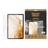 Samsung Galaxy Tab S9 PanzerGlass AntiBacterial Ultra Wide Fit Skärmskydd - Platinum Strength - Genomskinlig