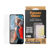 Samsung Galaxy A25 (5G) PanzerGlass Ultra Wide Fit Re:fresh Skärmskydd m. EasyAligner - Platinum Strength - Genomskinlig