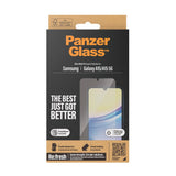 Samsung Galaxy A15 / A15 (5G) PanzerGlass Ultra Wide Fit Re:fresh Skärmskydd m. EasyAligner - Platinum Strength - Genomskinlig