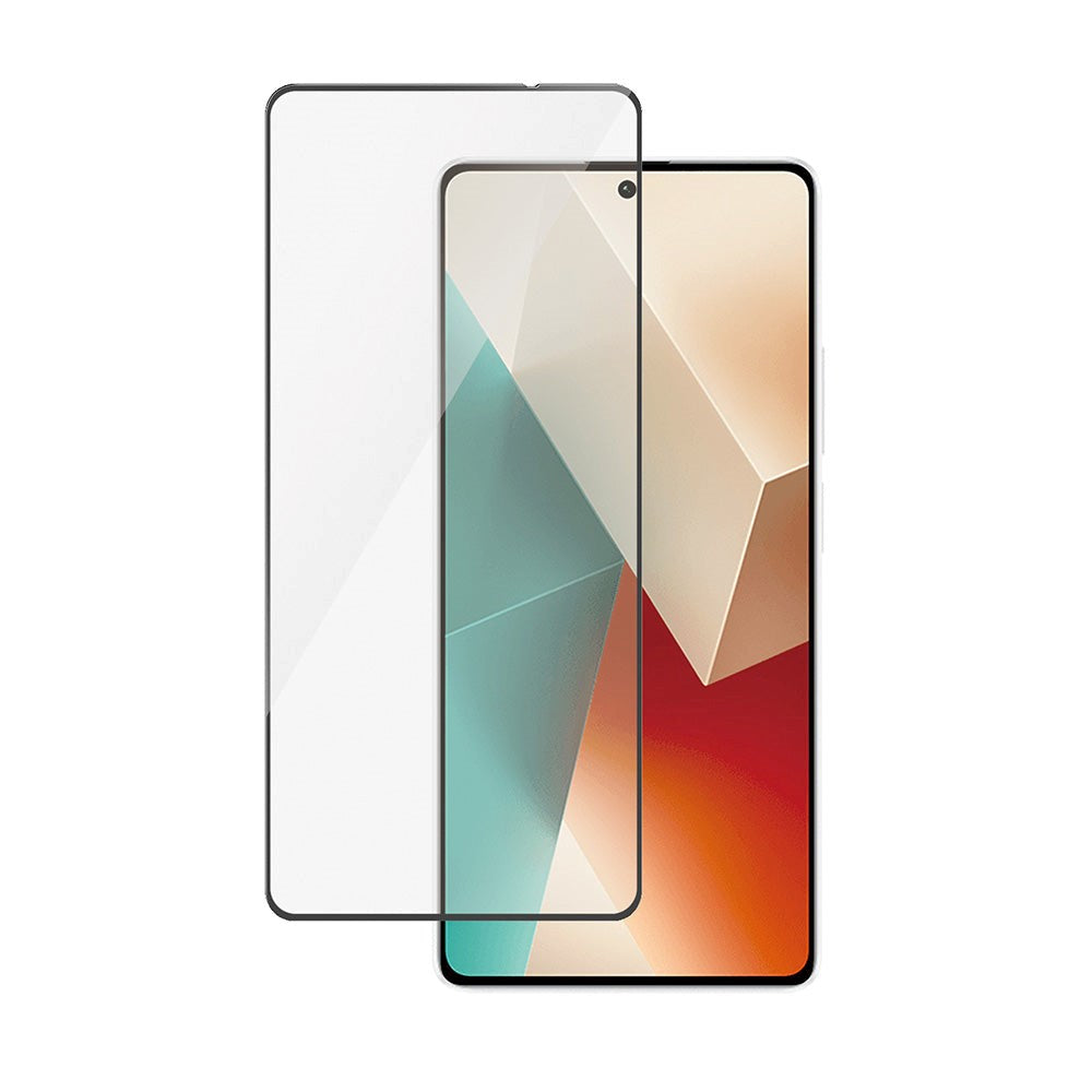 Xiaomi Redmi Note 13 (5G) PanzerGlass Ultra Wide Fit Skärmskyddsglas - Platinum Strength - Svart Kant