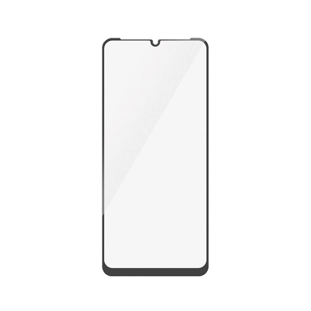 Xiaomi Poco C65 / Redmi 13C PanzerGlass Ultra Wide Fit Skärmskyddsglas - Platinum Strength - Svart Kant