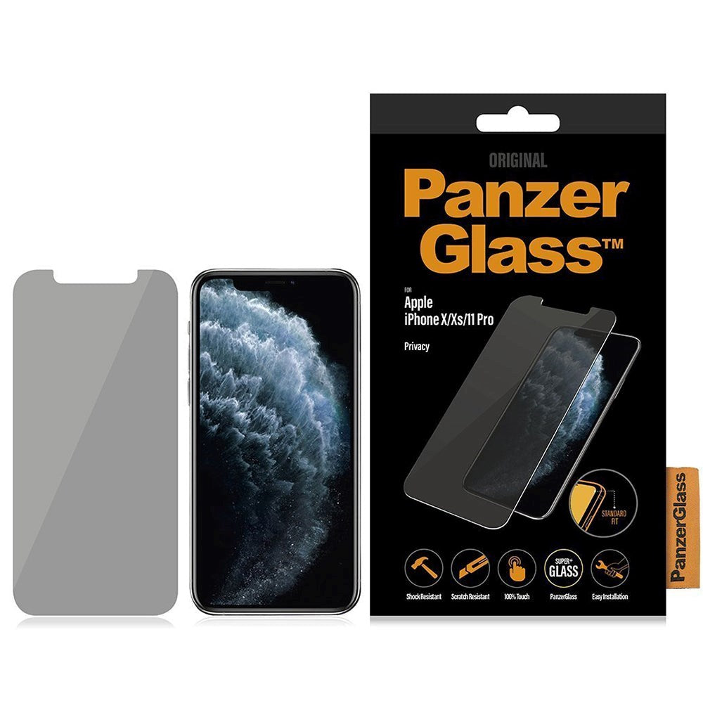 iPhone 11 Pro / Xs / X PanzerGlass Standard Fit Skärmskydd med Sekretessfilter