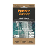 Samsung Galaxy S23 PanzerGlass 3-i-1 Bundle med EasyAligner - Skärmskydd (UWF) / Skal / Kameraskydd - Transparent