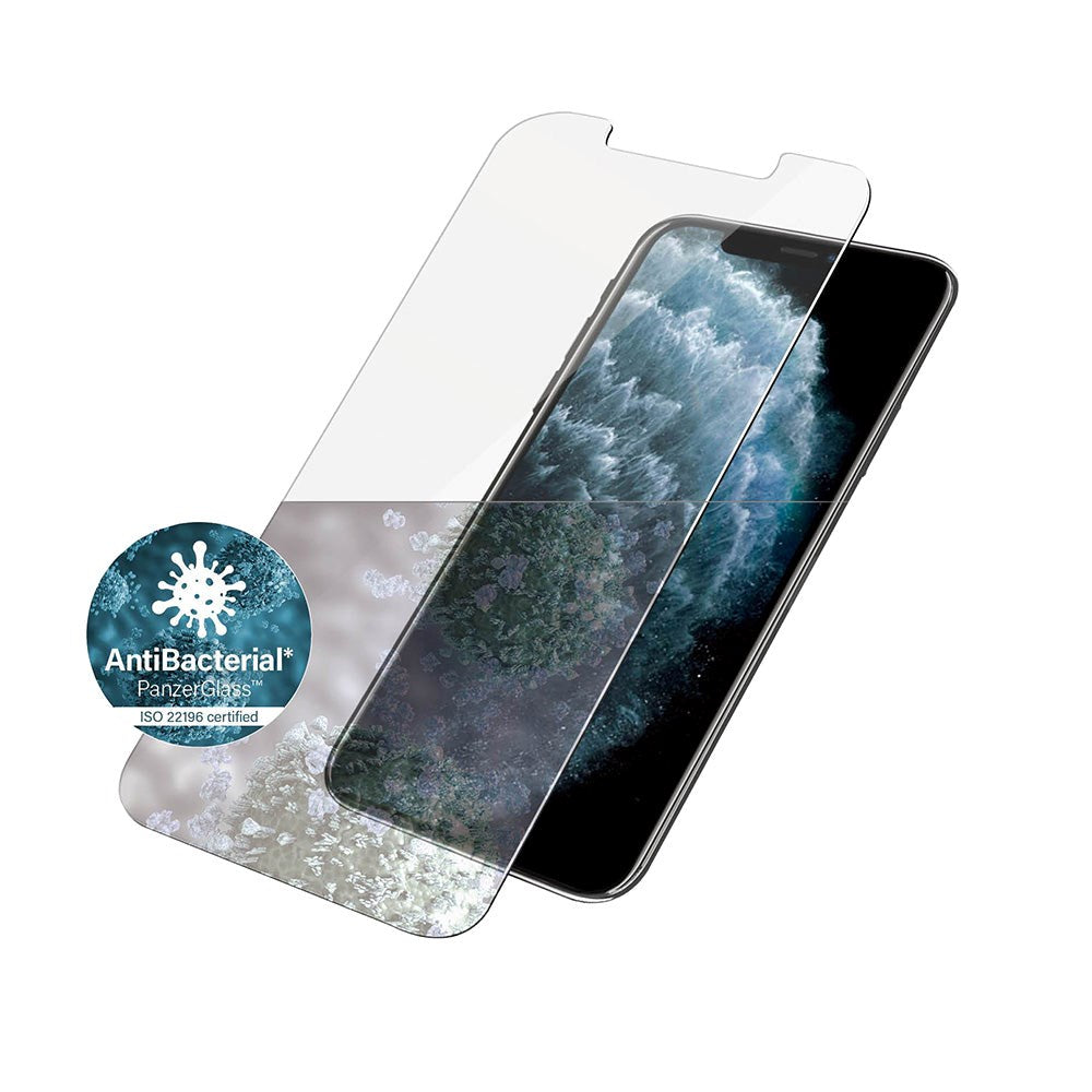 iPhone 11 Pro / Xs / X PanzerGlass Standard Fit Anti Bacterial - Genomskinlig