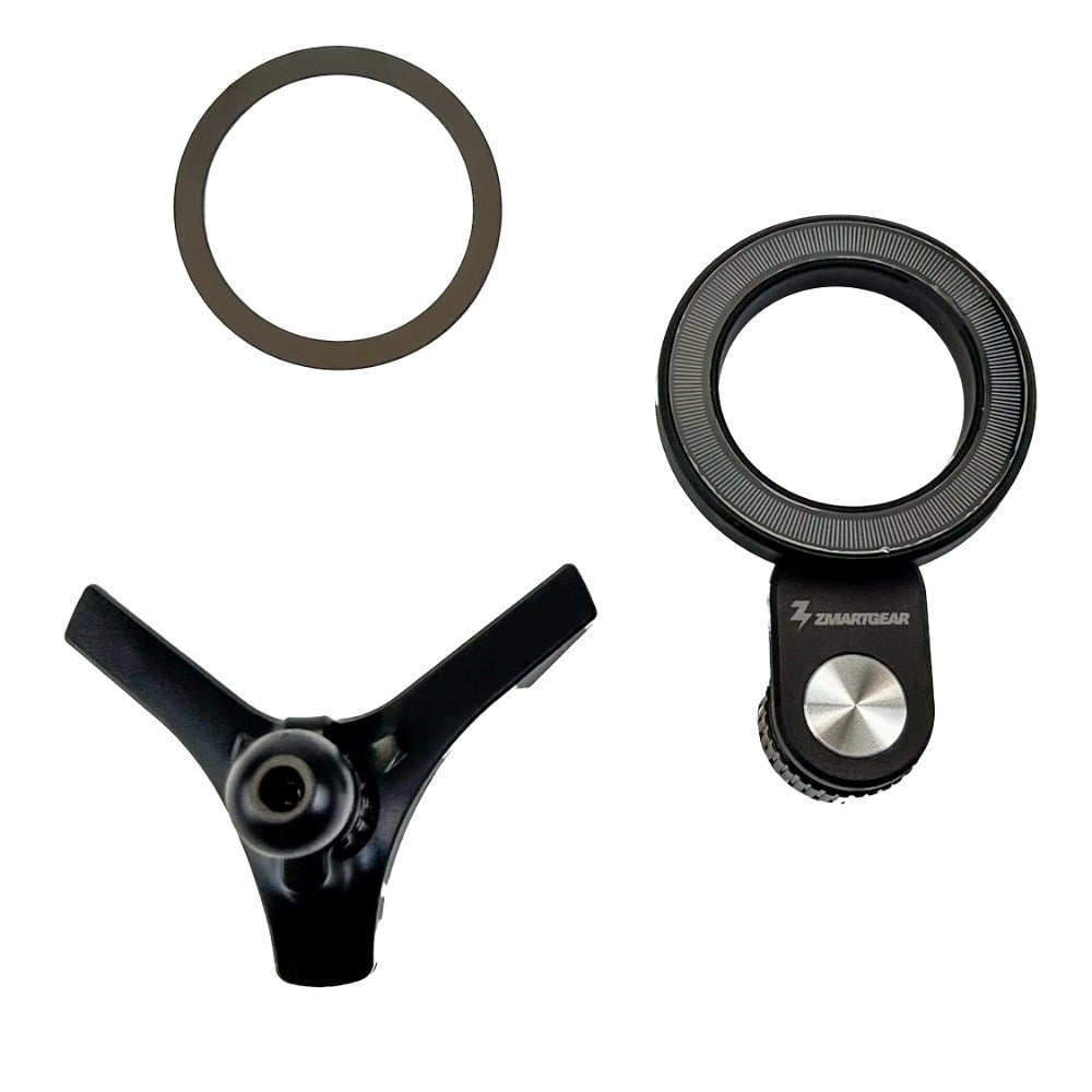 Zmartgear Magnetisk Mobilhållare för Luftkonditionering - MagSafe Kompatibel - Svart