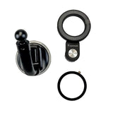 Zmartgear Mobilhållare med Sugkopp för Vindruta / Instrumentbräda - MagSafe Kompatibel - Svart