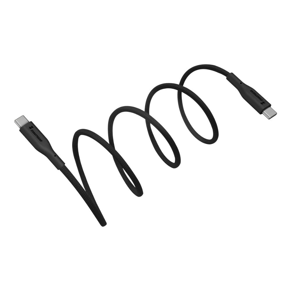Zmartgear 60W USB-C till USB-C Magnetisk Kabel - 1,8 m - Svart
