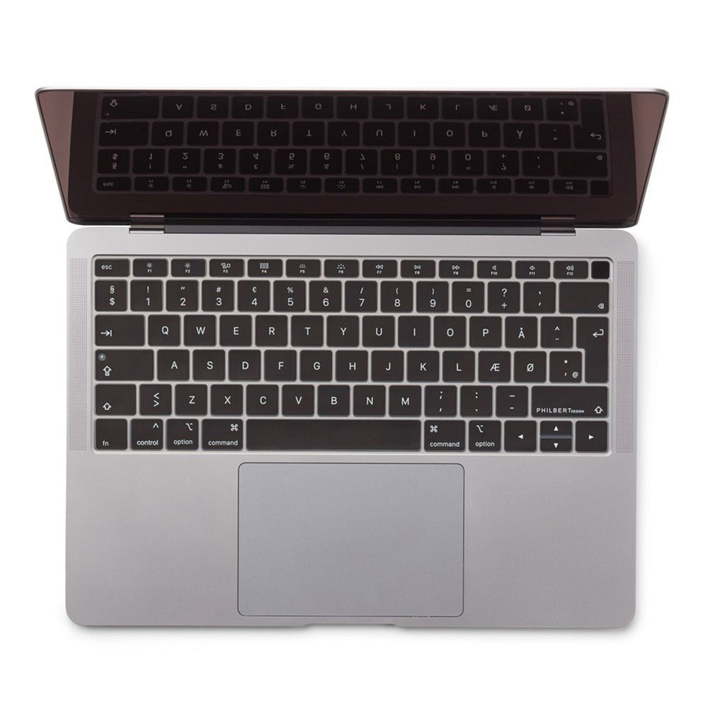 MacBook Air 13" (A1932) Philbert Tangentbordsskydd - Nordiska Tangenter - Svart