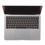 MacBook Air 13" (A1932) Philbert Tangentbordsskydd - Nordiska Tangenter - Svart