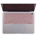 MacBook Air 13" (A1932) Philbert Tangentbordsskydd - danska Tangenter - Pink