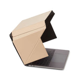 Universellt Philbert Laptopfodral med Solskydd och Inbyggt Privacy 12-14" - Beige