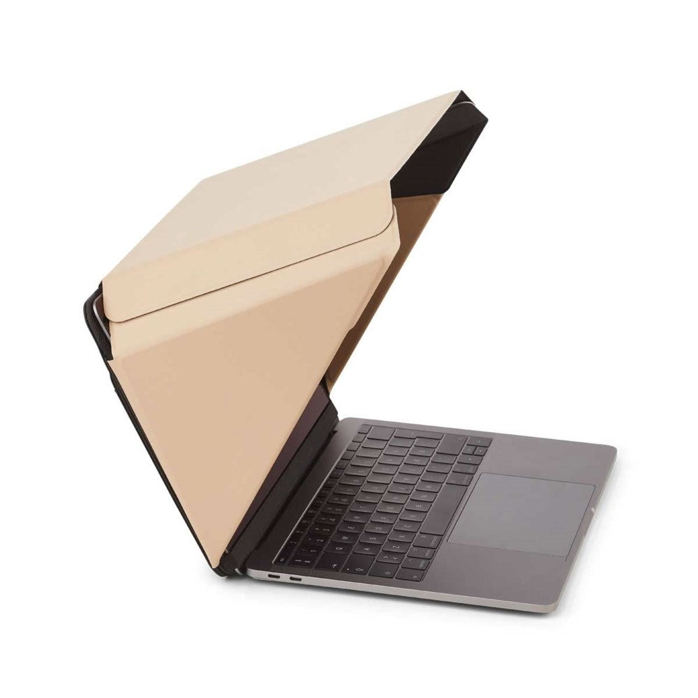 Universellt Philbert Laptopfodral med Solskydd och Inbyggt Privacy 12-14" - Beige