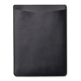 Philbert UltraSlim Vegansk Läder Sleeve med Rem för MacBook / Laptop 14" (32,0 x 23,5 x 2 cm) - Svart