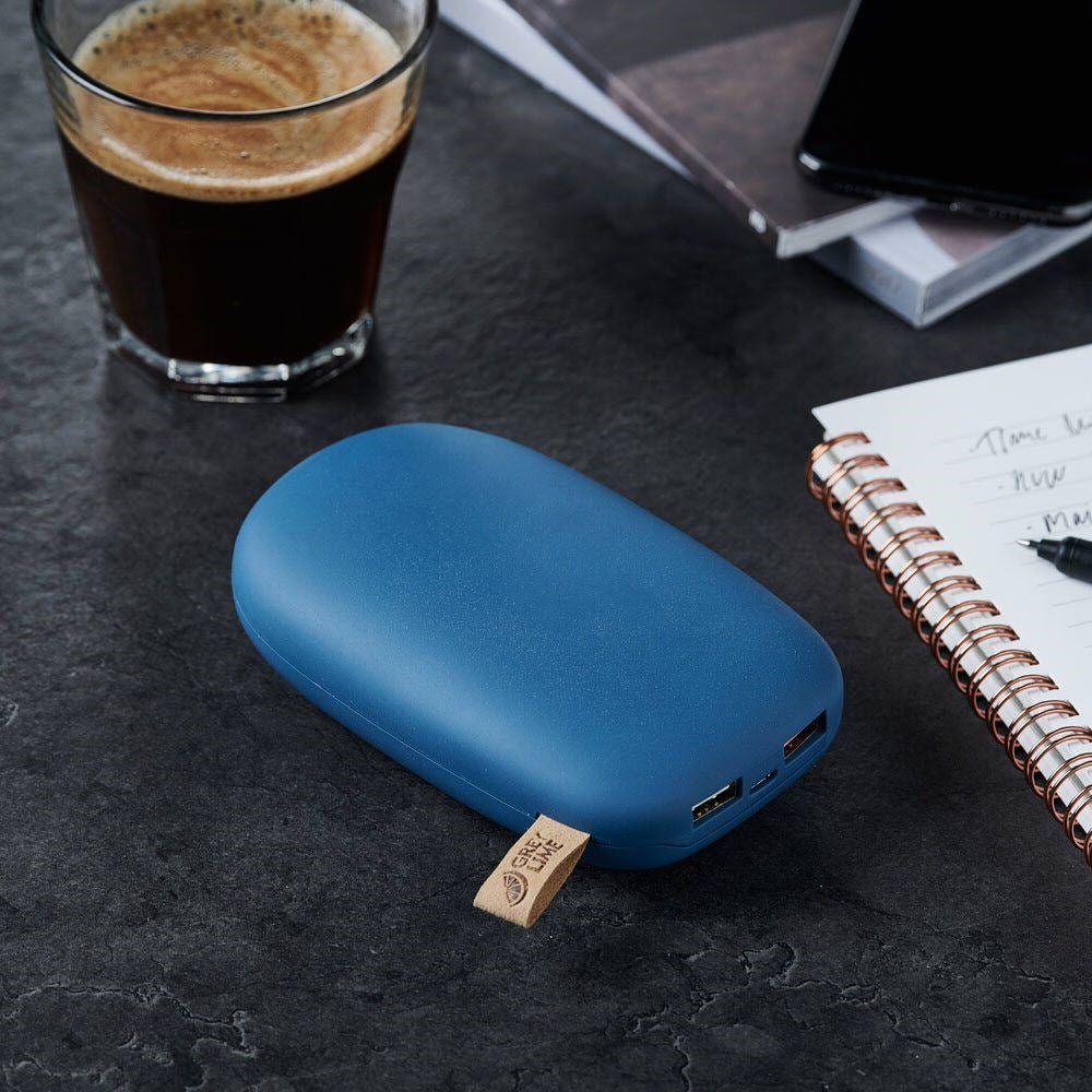 GreyLime 18W Power Stone II 10.400 mAh - PowerBank USB -A & USB -C - Blue