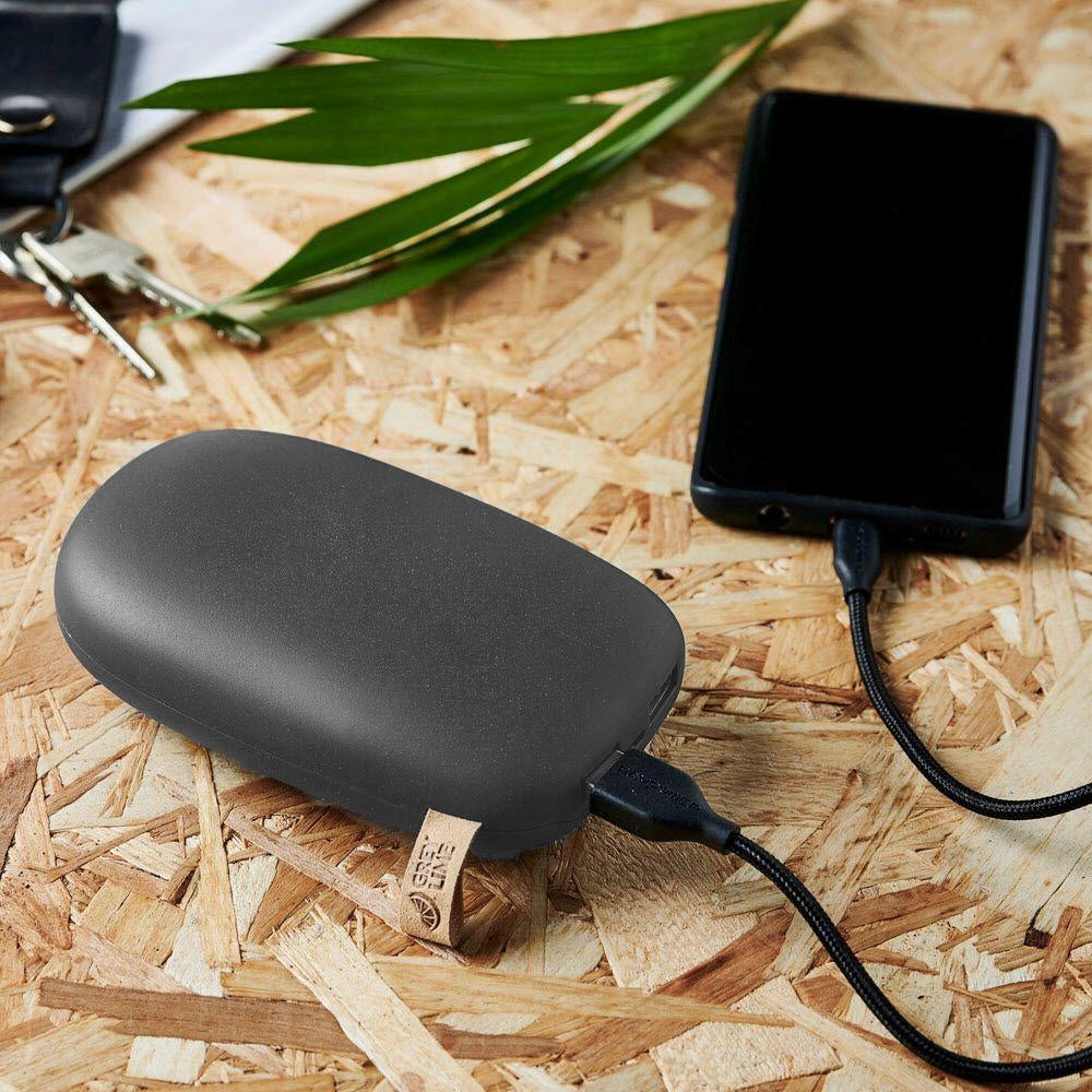 GreyLime 18W Power Stone II 10.400 mAh - PowerBank USB -A & USB -C - Svart