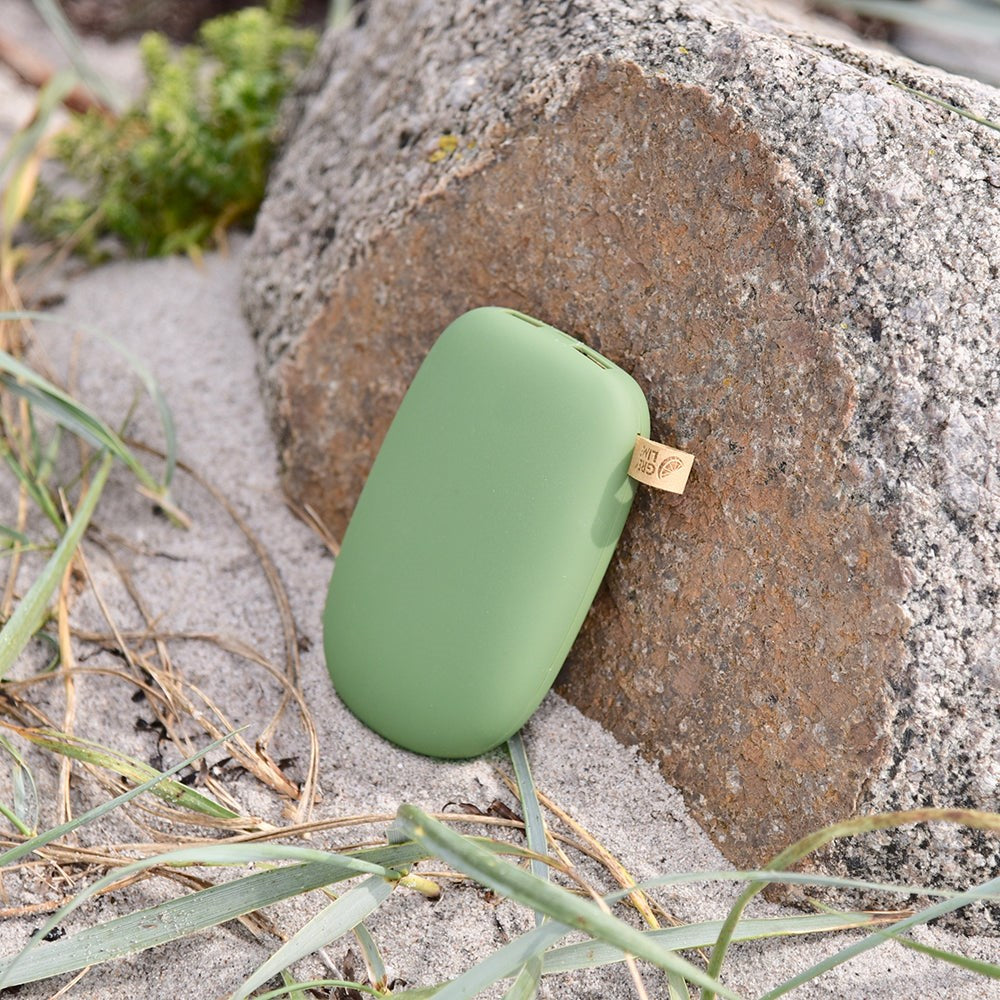 GreyLime 18W Power Stone II 10.400 mAh - PowerBank USB -A & USB -C - Grönt