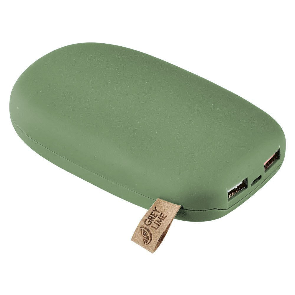 GreyLime 18W Power Stone II 10.400 mAh - PowerBank USB -A & USB -C - Grönt