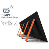 Lippa Solpanel 100W - Svart